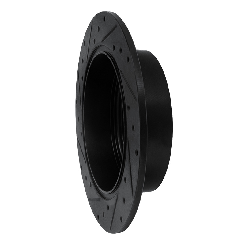 Toyota RAV4 Brake Rotor (1) - Rear Right - R1 Concepts - Drilled & Slotted - Black - `04-`05